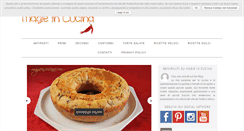 Desktop Screenshot of magieincucina.com